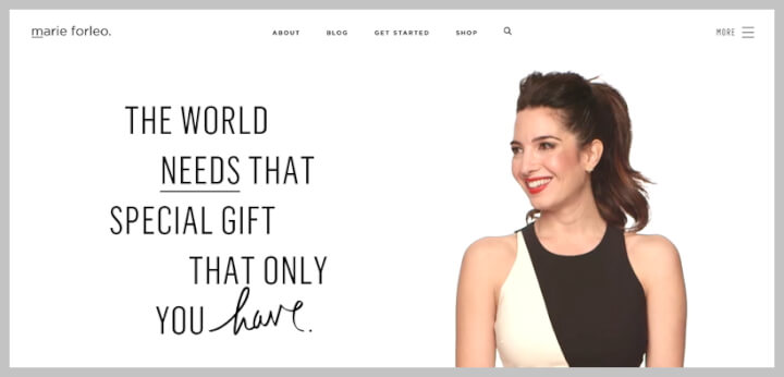 Best Productivity Blogs - Marie Forleo