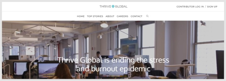 Best Productivity Blogs - Thrive Global