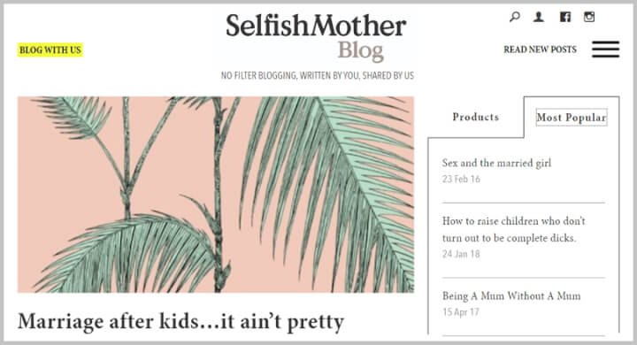 Best Productivity Blogs - Selfish Mother