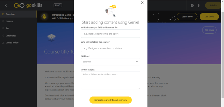 GoSkills-course-builder-Genie