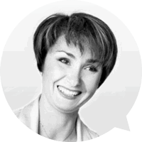 Presenter Natasha Vorompiova