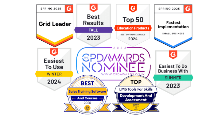 GoSkills awards and badges