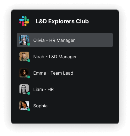 Join the L&D Explorers Slack Community